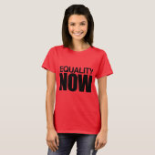 EQUALITY NOW -.png Tシャツ (正面フル)