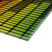 Equalizer Disco Lights Music Volume カッティングボード (角)