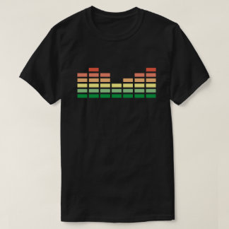 Equalizer DJ Music Dance Club Editable おもしろい Color Tシャツ