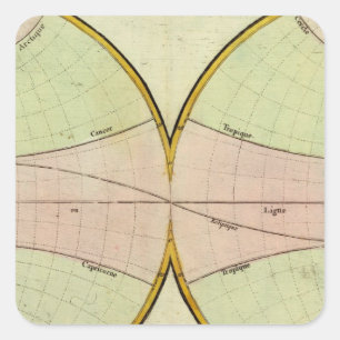 equaterの地図 スクエアシール