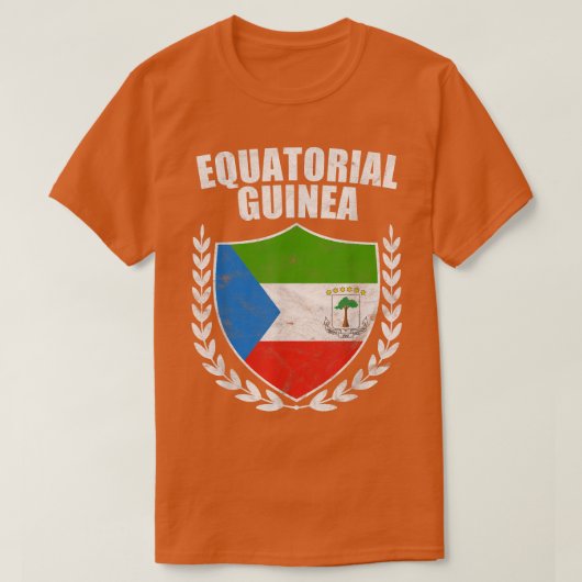 Equatorial Guinea I Equatorial Guinea  Tシャツ (デザイン正面)