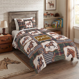 Equestrian フリースブランケット