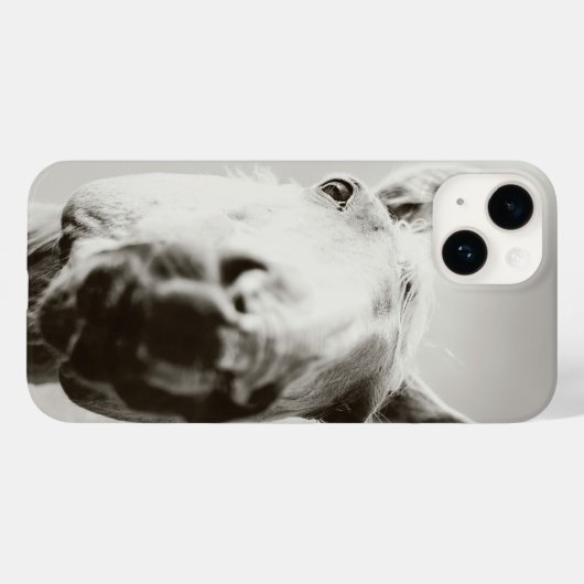 Equestrian モダン Your Horse写真 Case-Mate iPhoneケース (裏面 (横))
