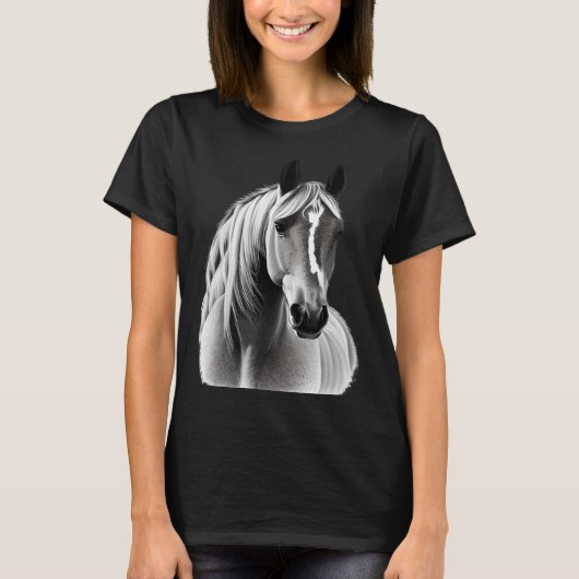 Equestrian And Horse  Who Ride Or Raise Ponies Tシャツ (正面)