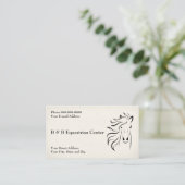 Equestrian Center Business Card 名刺 (スタンド正面)