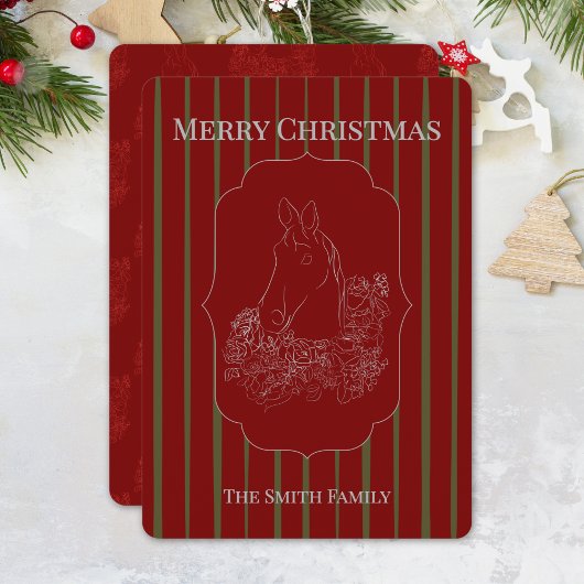 Equestrian Christmas Card シーズンカード