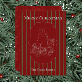 Equestrian Christmas Card シーズンカード