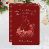 Equestrian Christmas Card 招待状
