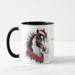 Equestrian Christmas Coffee Mug マグカップ