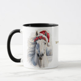 Equestrian Christmas Coffee Mug マグカップ