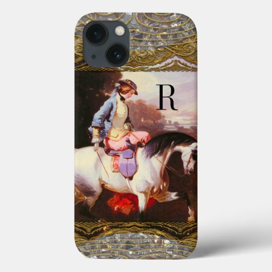 Equestrian Elsaモノグラム6/6Sタフ Case-Mate iPhoneケース (裏面)