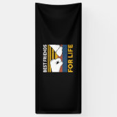 Equestrian Gift | Best Friends For Life 横断幕 (縦)