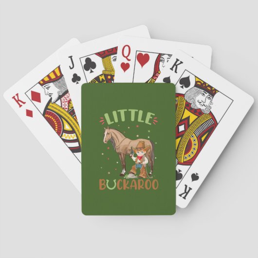 Equestrian Gift | Little Buckaroo トランプ (裏面)