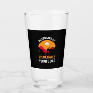 Equestrian Gift | Never Give Up Until Reach タンブラーグラス