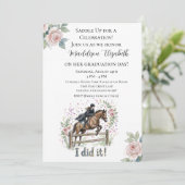 Equestrian Graduation 招待状 (スタンド正面)