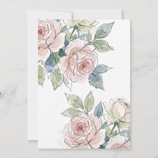 Equestrian Graduation 招待状 (裏面)