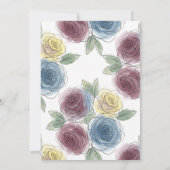 Equestrian Graduation Party Invitation 招待状 (裏面)