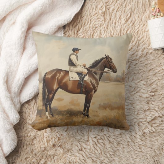 Equestrian Pillow クッション (ブランケット)