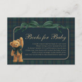 Equestrian Polo Teddy Bear Books for Baby Boy エンクロージャーカード (正面)