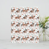 Equestrian Scrapbook Paper (スタンド正面)