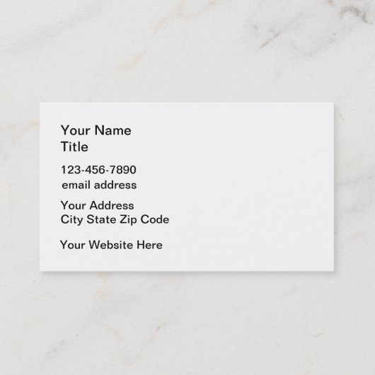 Equestrian Services Hose名刺 名刺 (裏面)