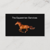 Equestrian Services Hose名刺 名刺 (正面)