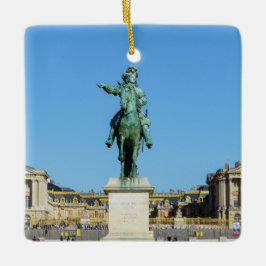Equestrian statue of Louis XIV in Versailles セラミックオーナメント
