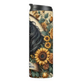 Equestrian Sunflower Rustic Floral Beauty タンブラー (回転右)