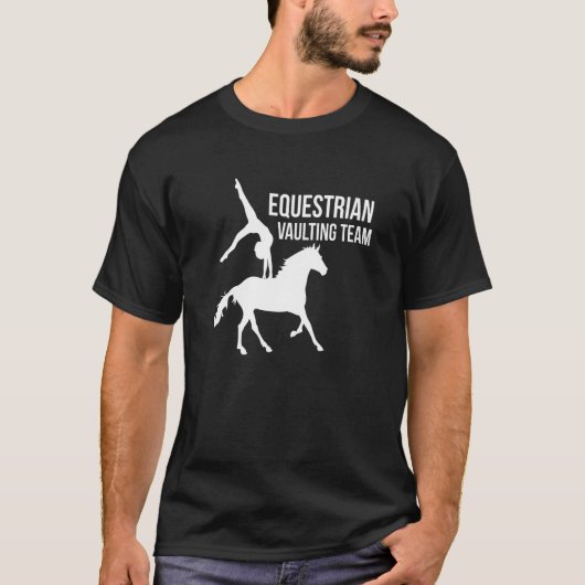 Equestrian VaultingチームEquestrian Vaulting Tシャツ (正面)