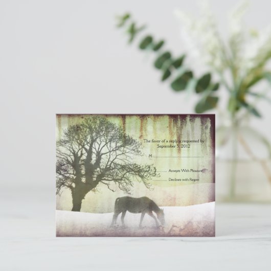 Equestrian Weding RSVP (スタンド正面)
