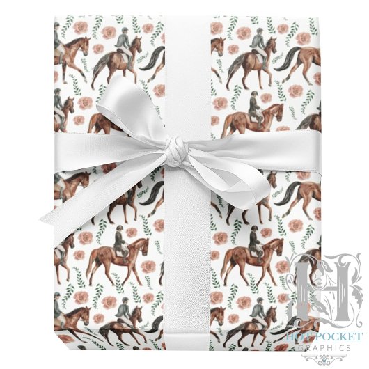 Equestrian Wrapping Paper ラッピングペーパー