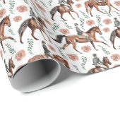 Equestrian Wrapping Paper ラッピングペーパー (ロールコーナー)