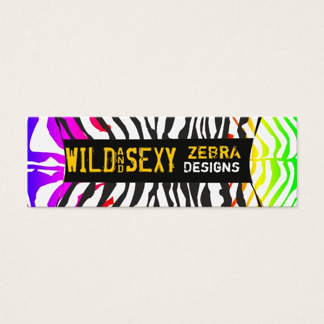 Equids Zebrasパタストライプのーンサロンメイクアップアーティスト (正面)