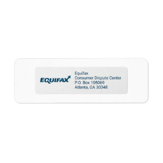 Equifaxの身元盗難または詐欺関連の紛争 ラベル