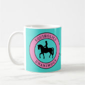 Equiholicsの合意の英国のライダー1 コーヒーマグカップ (左)