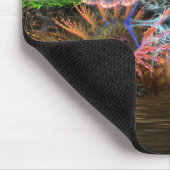 Equilibrio: フラクタルのYinYangのマウスパッド マウスパッド (コーナー)