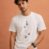 Equilibrium: Vertical Word Design Tシャツ