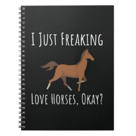 Equine Gifts For Horse Lovers Animal Farm ノートブック