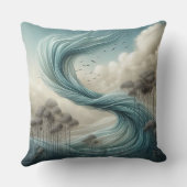 Equine, Horse Elegant Cushion クッション (裏面)