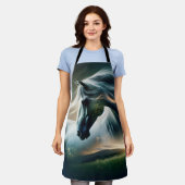 Equine Majesty エプロン (着用した状態)