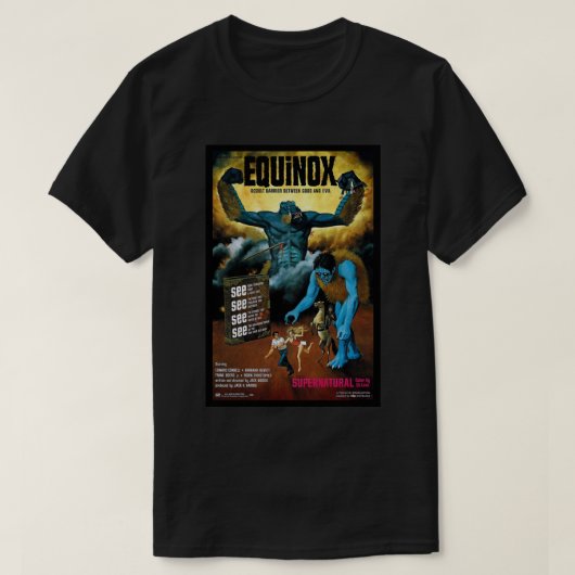 EQUINOXクラシックのTシャツ Tシャツ (デザイン正面)