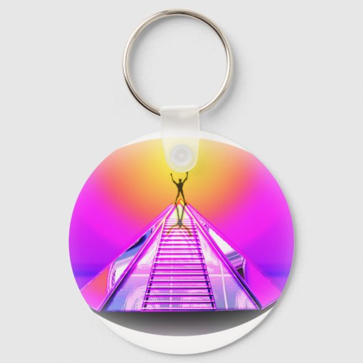 Equinox神秘的なピラミッドのキーチェーン キーホルダー (正面)
