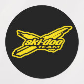 Équipe motoneige ラベル (デザイン2)