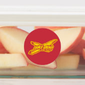 Équipe motoneige ラベル (貼付)