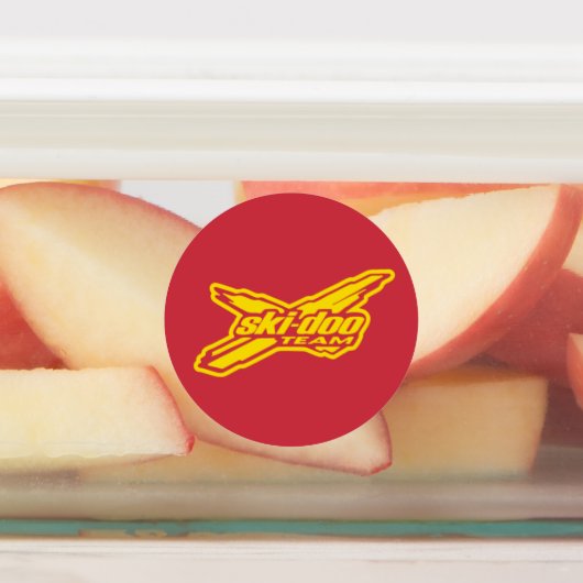 Équipe motoneige ラベル (貼付)