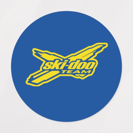 Équipe motoneige ラベル (デザイン2)