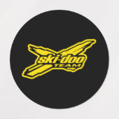 Équipe motoneige ラベル (デザイン1)