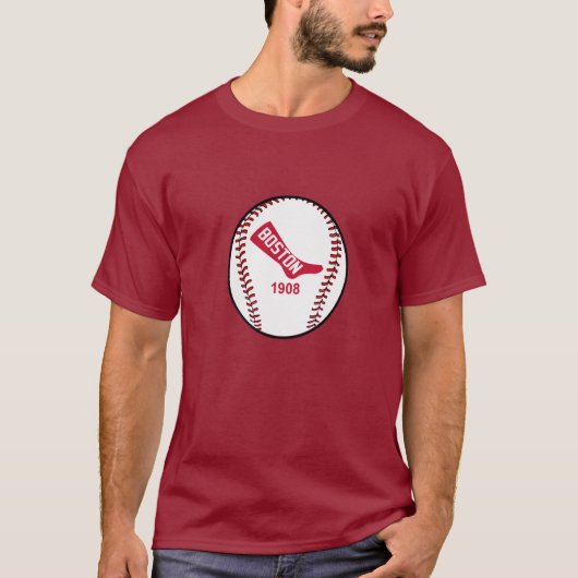 Equipo de Beisbol De Boston Vintage Tシャツ (正面)