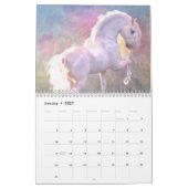 Equusのカレンダーの精神 カレンダー (1月 2027)