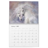 Equusカレンダーのハート カレンダー (1月 2027)